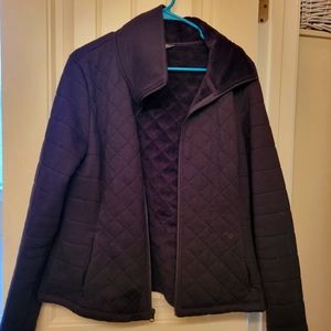The north face quilted sweater jacket
